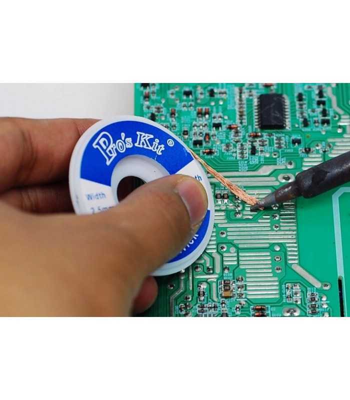 tresa absorbanta de decositorit 25 mm x 25 m albastru proskit 1