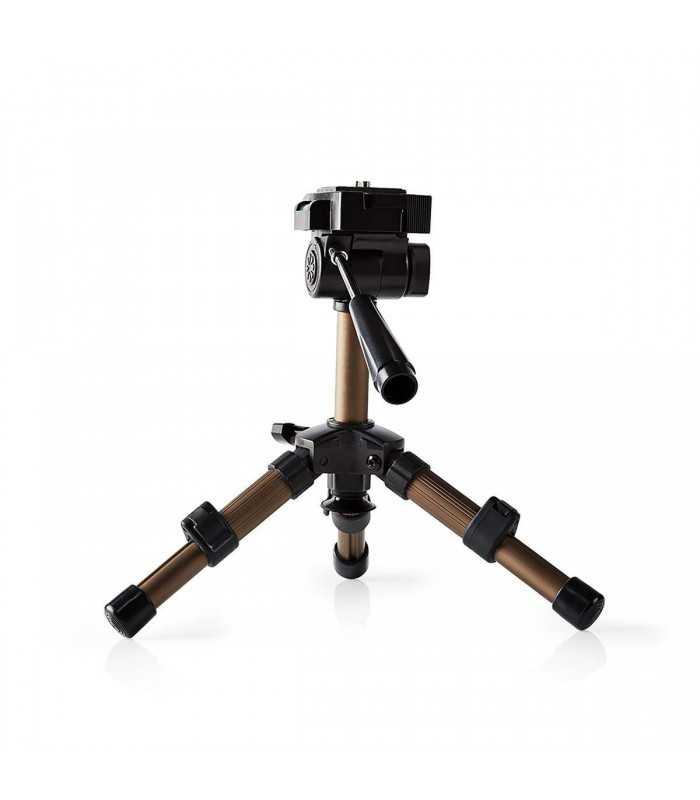 tripod profesional extensibil aluminiu 22cm capacitate max 1kg argintiu nedis 5