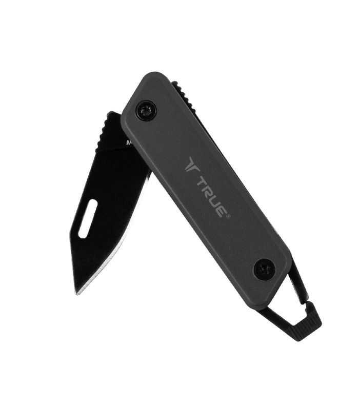 True Utility Modern Key Chain Knife Grey Hang Pack Tu7060n 76x17x08cm