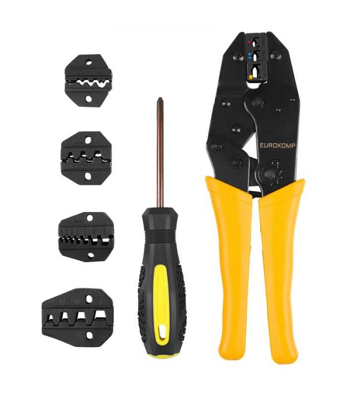 Trusa Cleste Sertizare Papuci Izolati Si Neizolati Eurokomp E6110