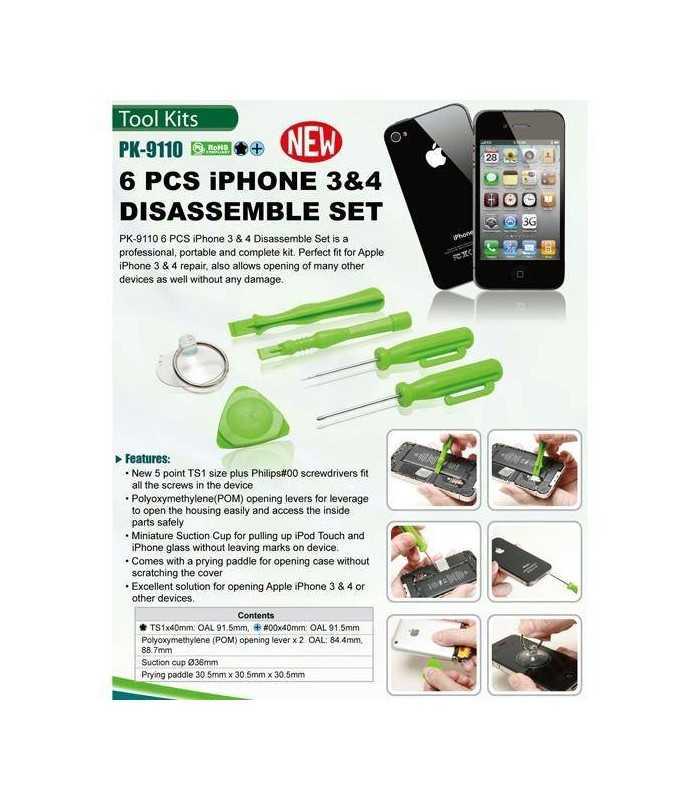 trusa scule pentru service iphone proskit 4