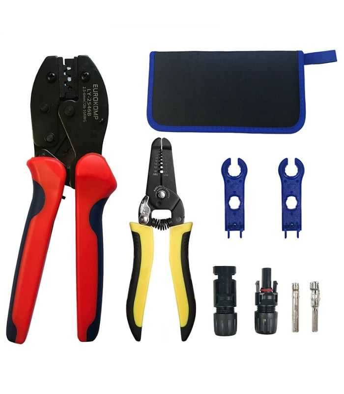 Trusa si scule si accesorii domeniu fotovoltaic NAR0878 EUROKOMP E6108