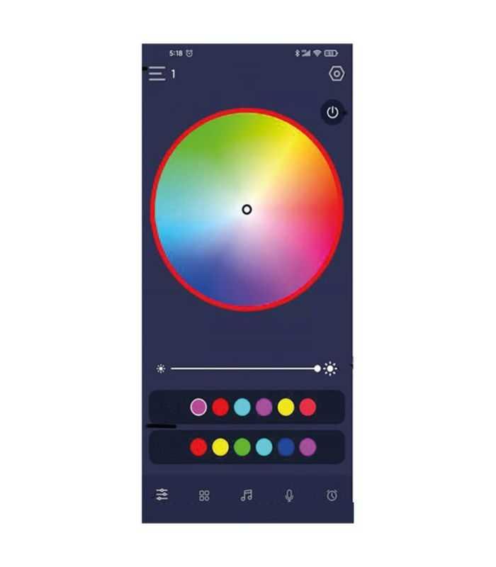 Tub Led Rgb 110cm Cu Bluetooth Si Telecomanda Miracle Stick