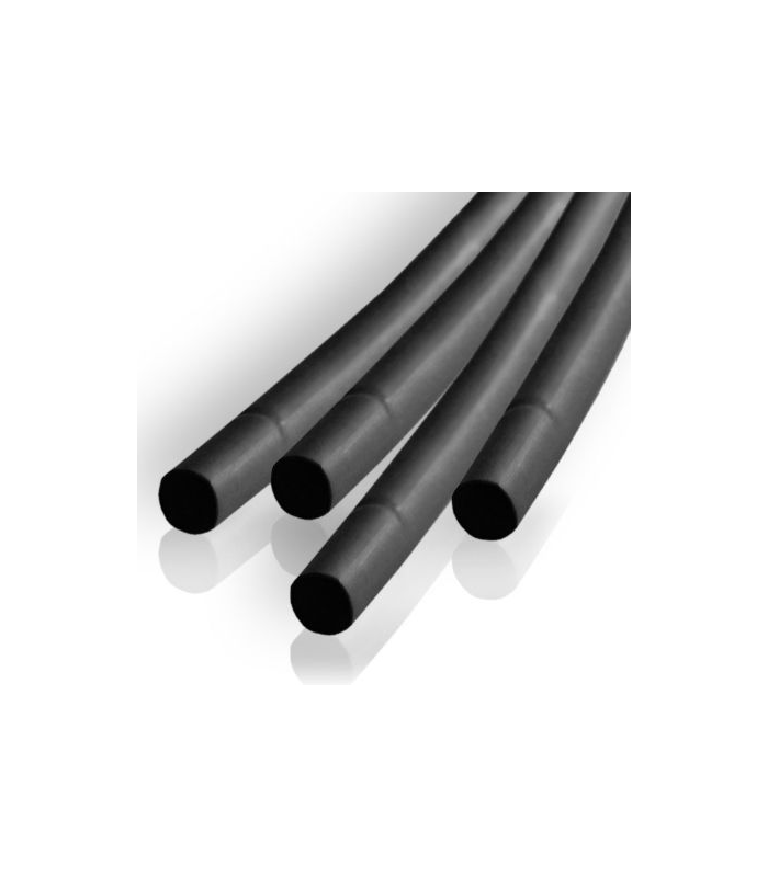 Tub termocontractabil 2mm/ 1mm negru 0.5m Kemot