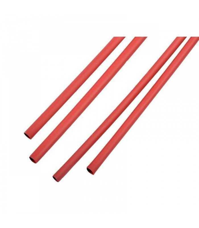 tub termocontractabil 8mm 4mm rosu 05m kemot 1