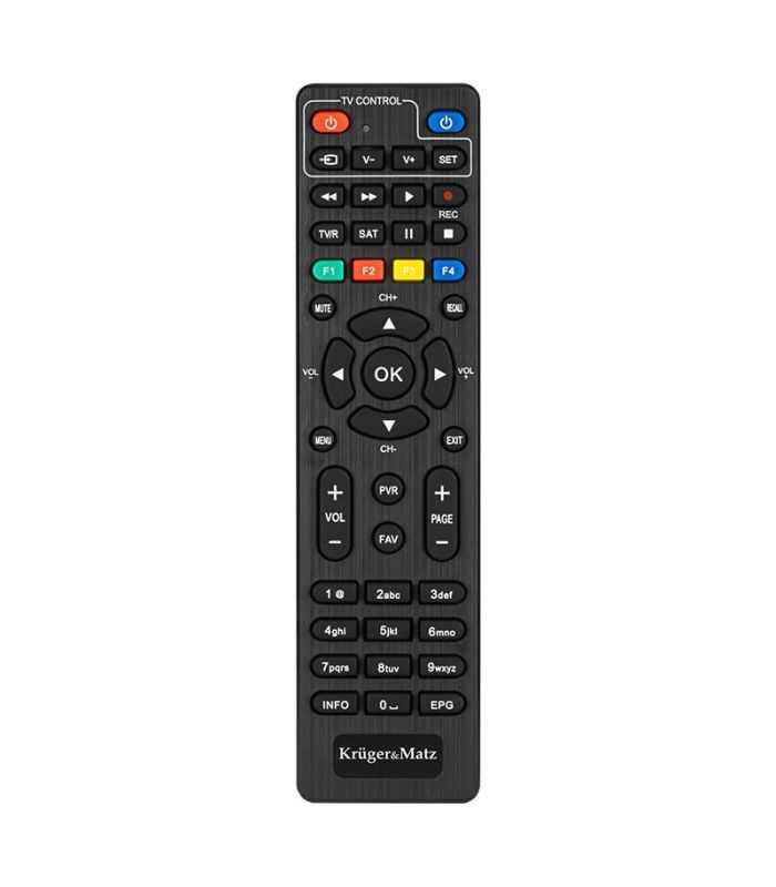 Tuner Dvb T2 Dvb T H265 Hevc Redare Media Si Pvr Inregistrare Prin Port Usb 20 Krugermatz Km0550a
