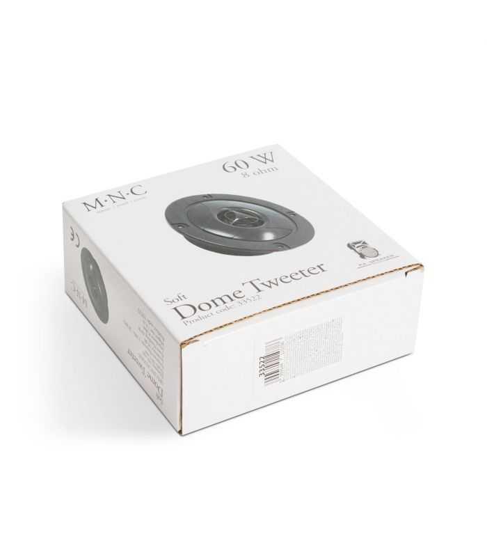 Tweeter 60w 8 Ohmi 3khz 25khz 100x73 Mm Mnc 33522