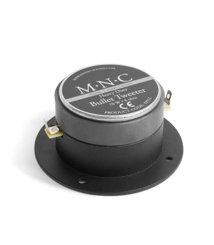 Tweeter Profesional 70w 8 Ohmi 2khz 20khz 100x40 Mm Mnc 33512
