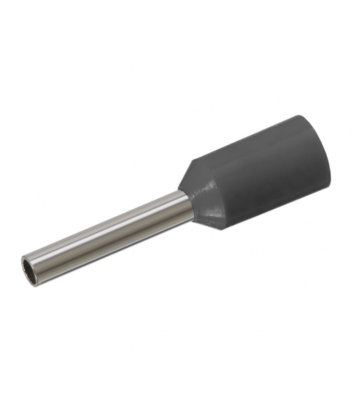 Varf terminal cablu de 0.75 mm negru