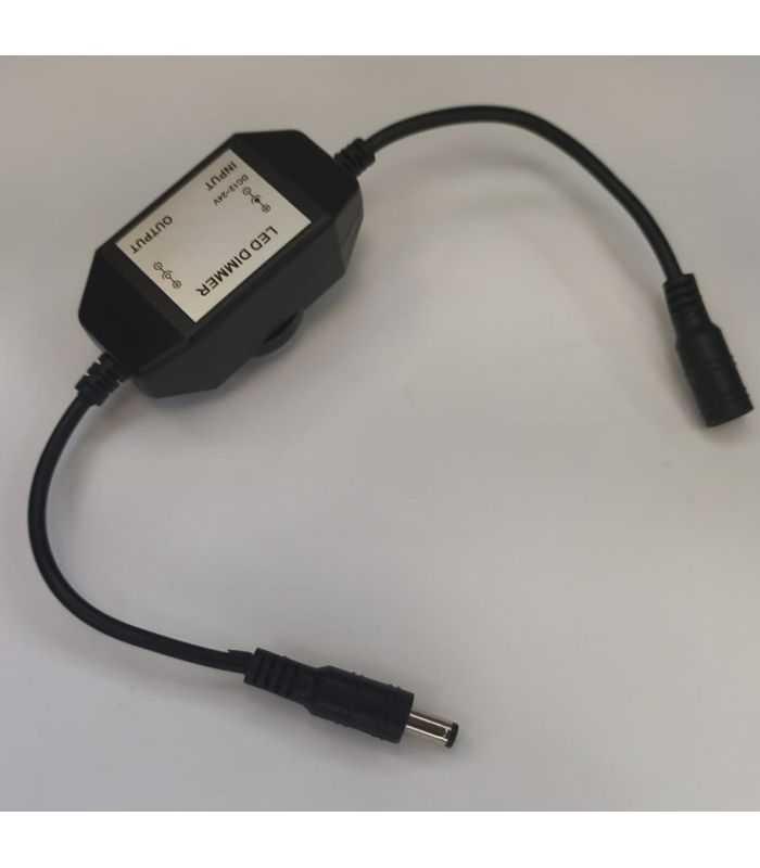 Variator tensiune 12-24V 2A LED DIMMER montaj pe fir cu mufa alimentare Mama / Tata 5.5x2.1 mm 3 Variator Tensiune 12 24v 2a Led Dimmer Montaj Pe Fir Cu Mufa Alimentare Mama Tata 55x21 Mm