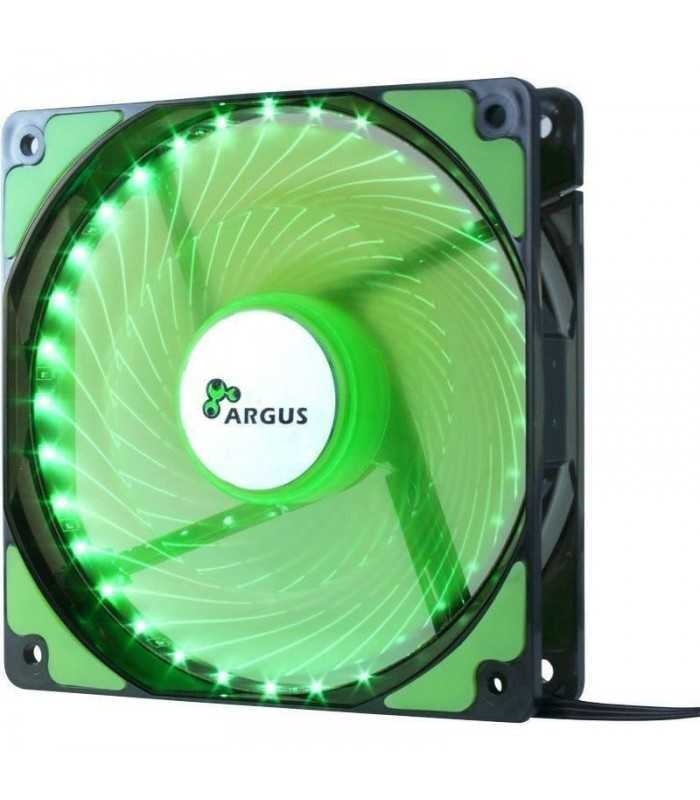 Ventilator 120mm iluminare verde Inter-Tech L-12025 12V