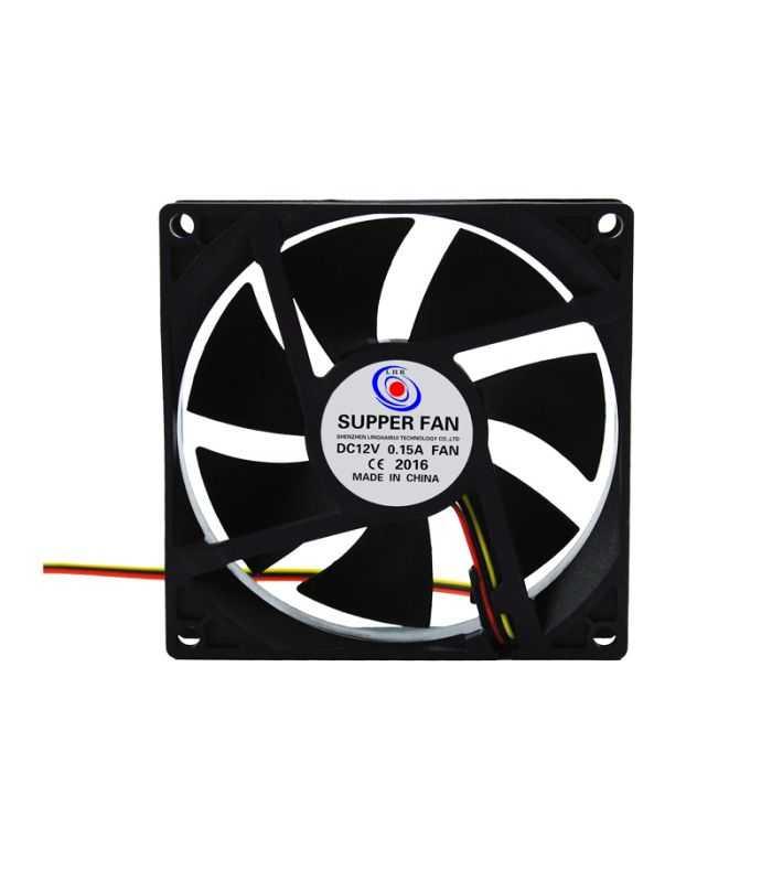 Ventilator 80x80x25mm cu 2 fire 12V 0.25A pe lagar Vapo KF8025H12S DALBI