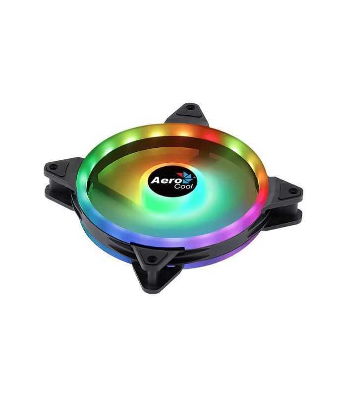 ventilator aerocool duo 140x140x25mm iluminare argb rulmenti de tip hydraulic bearing 1000 rpm 1