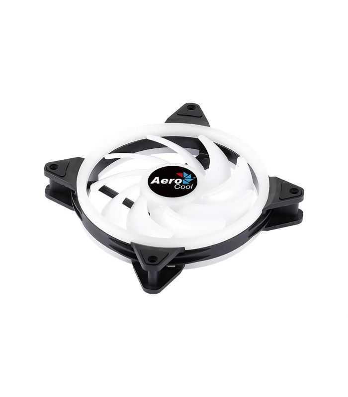 ventilator aerocool duo 140x140x25mm iluminare argb rulmenti de tip hydraulic bearing 1000 rpm 2