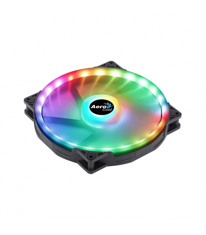 Ventilator Aerocool Duo 20 200mm iluminare ARGB