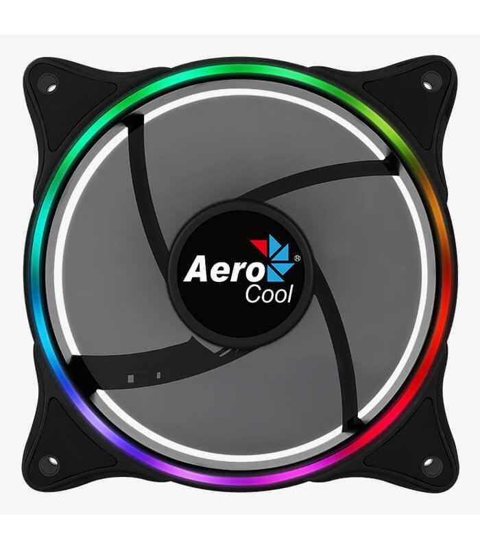 Ventilator Aerocool Eclipse 120x120x25mm 12v Iluminare Argb 12led Uri Rulmenti Hydraulic Bearing Sistem Anti Vibratii 1200rpm E