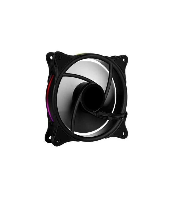 Ventilator Aerocool Eclipse 120x120x25mm 12v Iluminare Argb 12led Uri Rulmenti Hydraulic Bearing Sistem Anti Vibratii 1200rpm E