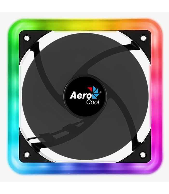 ventilator aerocool edge14 120mm argb 12led anti vibratii 1200rpm 5