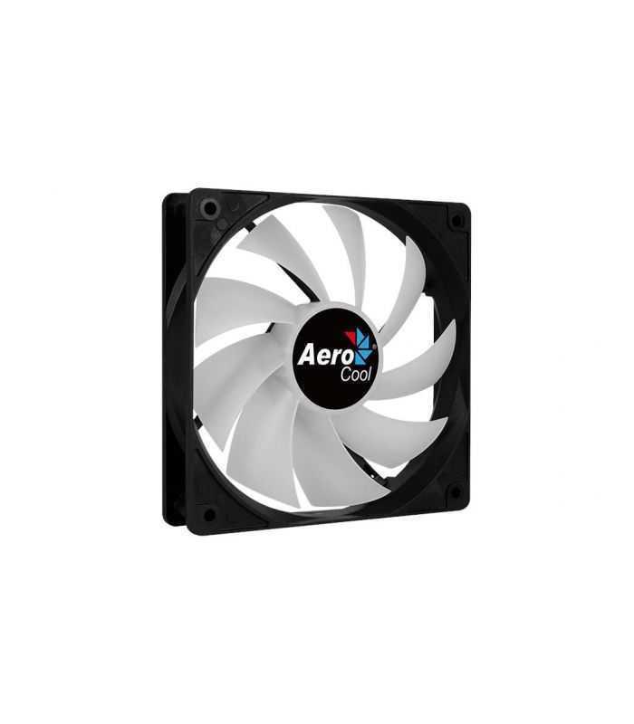 ventilator aerocool frost12 120x120x25mm iluminare rgb 8 led uri rulmenti sleeve bearing 1000 rpm 6