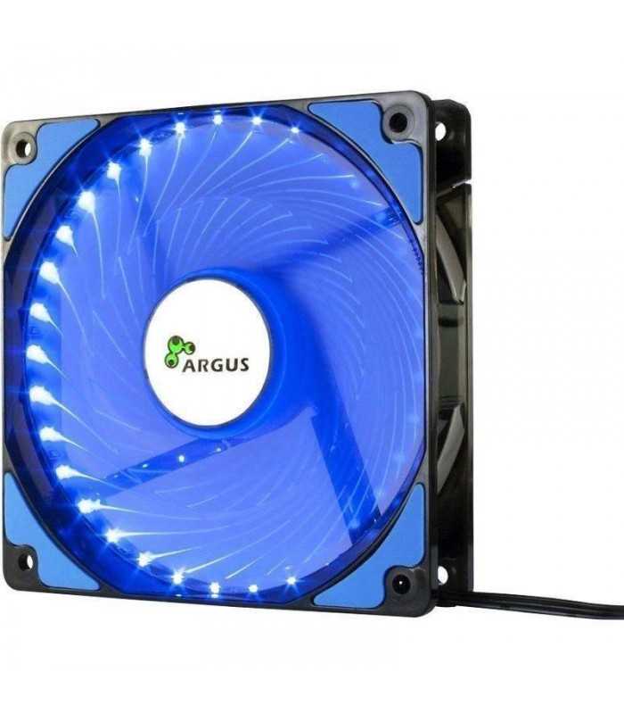 Ventilator albastru Inter-Tech L-12025 120mm Blue LED Fan 12V