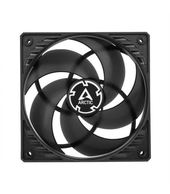 ventilator arctic ac p12 pwm pst black transparent 120x120x25 mm 200 1800rpm 4pin acfan00134a 2