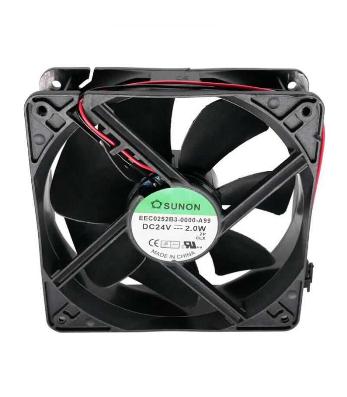Ventilator axial 120x120x25mm 10-27.6VDC 2200rot./min 2 fire 2W 34dBA SUNON EEC0252B3-000U-A99