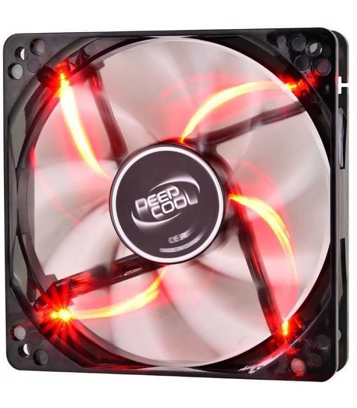 Ventilator Deepcool Wind Blade 120mm 1300RPM iluminare rosie DP-WINDB-RD