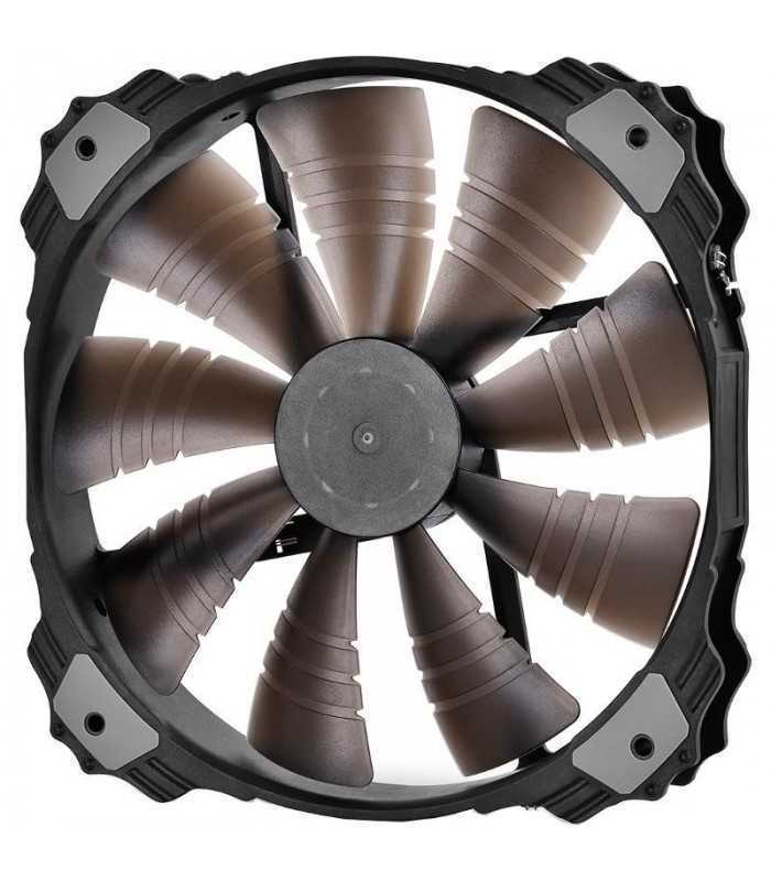 ventilator deepcool xfan 200 red 200mm iluminare rosie 2
