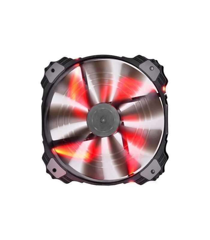 Ventilator Deepcool Xfan 200 Red 200mm iluminare rosie