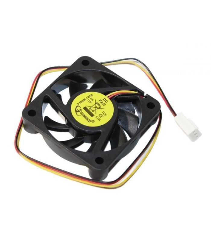 Ventilator GEMBIRD 50x50x10 mm 4200rpm 3pini cablu 25cm 12V 0.12A D50SM-12AS