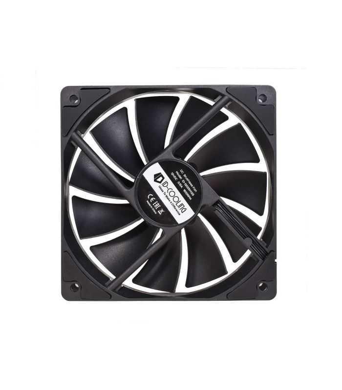 Ventilator Id Cooling 120x120x25 Mm Pwm 800 1500rpm 4 Pin 12v Xf 12025 Sd K