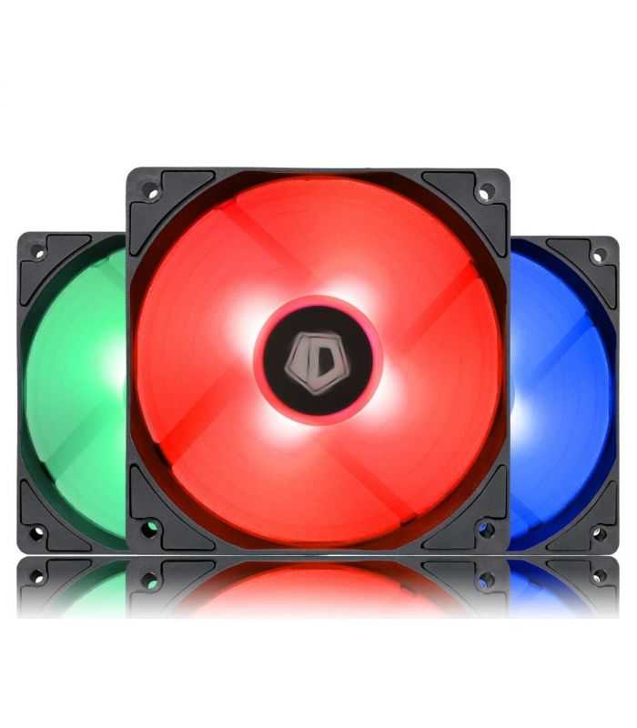 Ventilator ID-Cooling 120x120x25mm iluminare RGB 700-1800RPM 4pini XF-12025-RGB