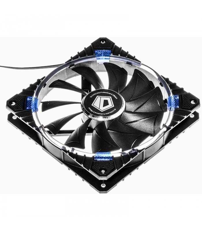 ventilator id cooling cf 14025 b 140mm 200 1300rpm concentric circular iluminare albastra 1