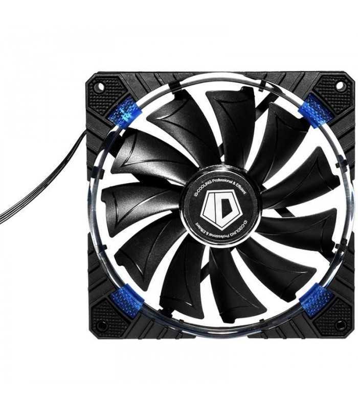 ventilator id cooling cf 14025 b 140mm 200 1300rpm concentric circular iluminare albastra 4