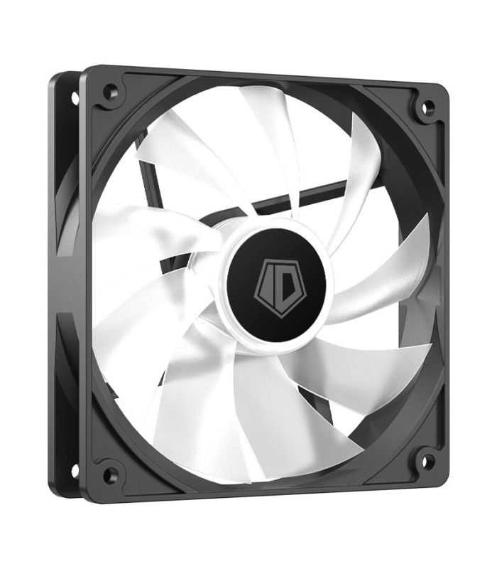 Ventilator Id Cooling Pn 7 120x120x25mm 12v Negru Argb Hydraulic Bearing Anti Vibratii 700 1500rpm 4pin Pwm Si 3pin Fan Pn 7