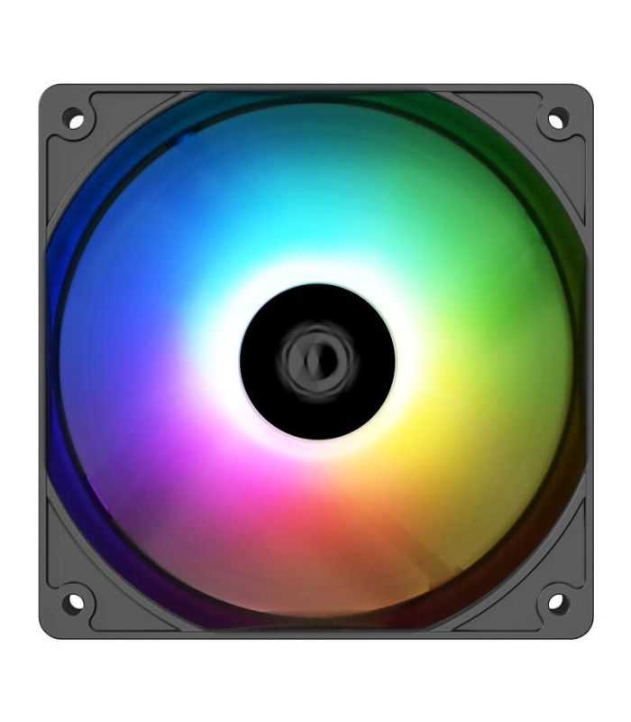 Ventilator Id Cooling Pn 7 120x120x25mm 12v Negru Argb Hydraulic Bearing Anti Vibratii 700 1500rpm 4pin Pwm Si 3pin Fan Pn 7