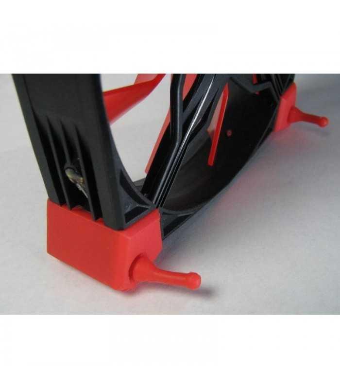 ventilator inter tech cobanitrox xtended n 120 red led 120mm 12v 2