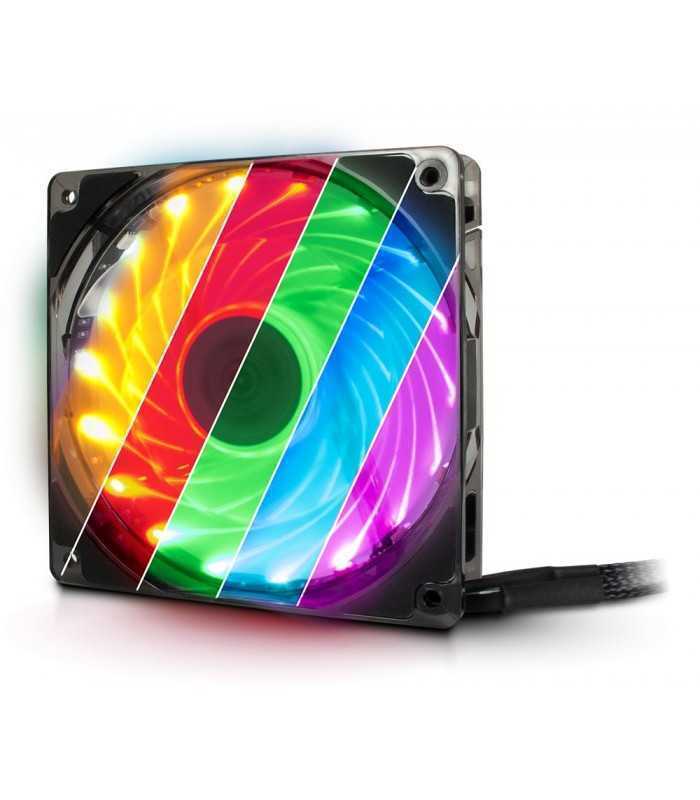 Ventilator Inter-Tech L-12025 Aura 120mm 1500RPM RGB