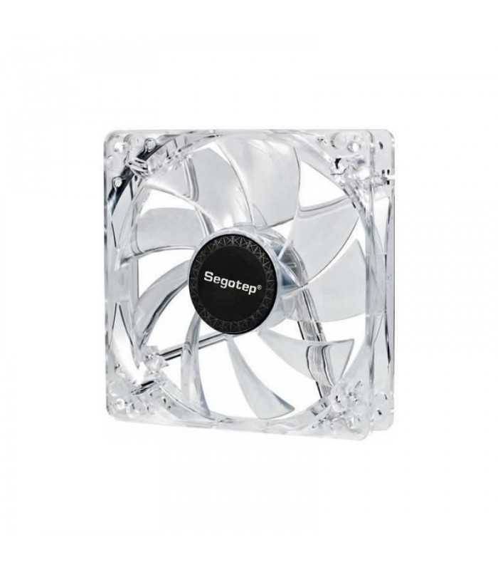 Ventilator rosu Segotep YF-12 120mm Red LED Fan 12V