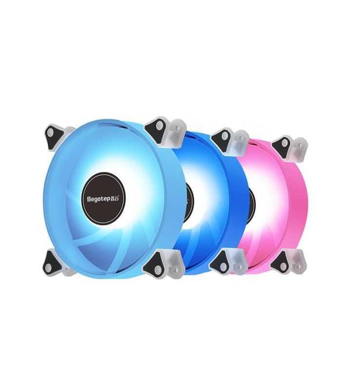 Ventilator Segotep Hb 12 120x120x25mm 12v Negru Argb Led Hydraulic Bearing Anti Vibratii 600 1800rpm 4pin 3pin Romantic 12