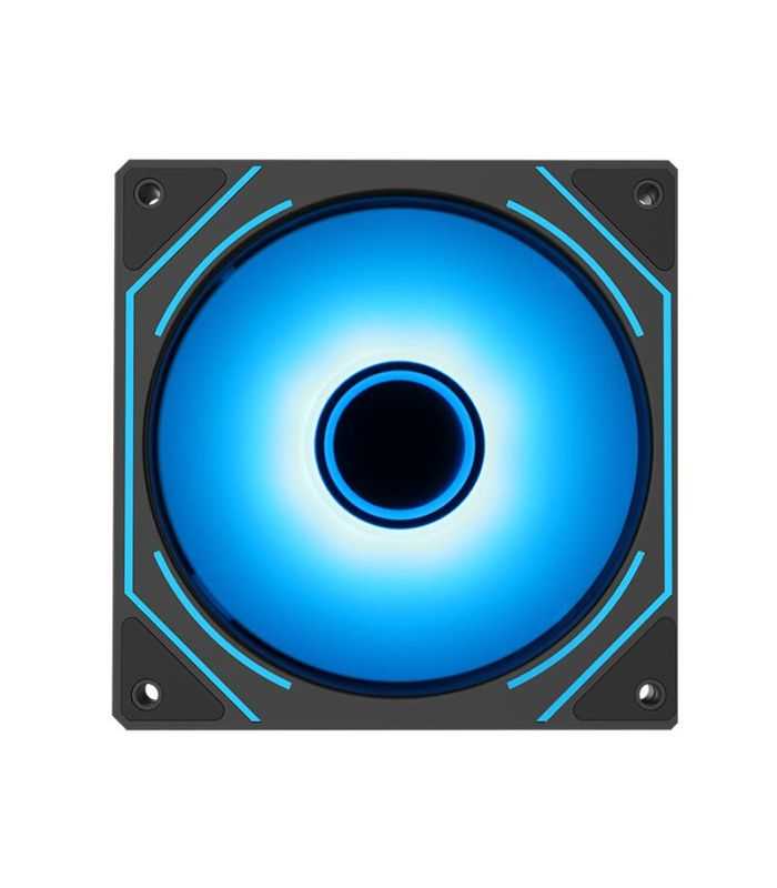 Ventilator Segotep Hb 12 120x120x25mm 12v Negru Argb Led Rulment De Tip Hydraulic Bearing Anti Vibratii 600 1800rpm 4pin 3pin Hb