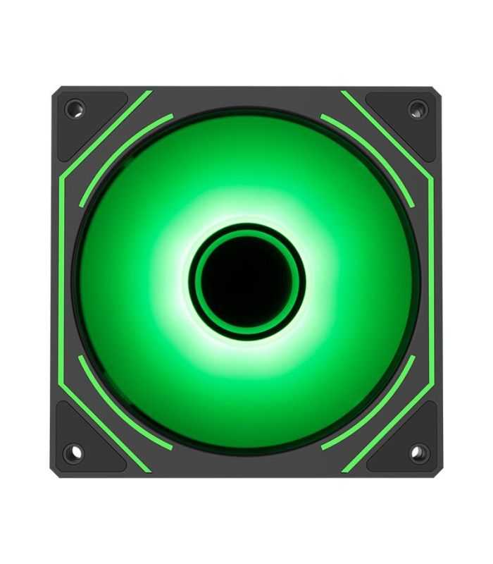 Ventilator Segotep Hb 12 120x120x25mm 12v Negru Argb Led Rulment De Tip Hydraulic Bearing Anti Vibratii 600 1800rpm 4pin 3pin Hb