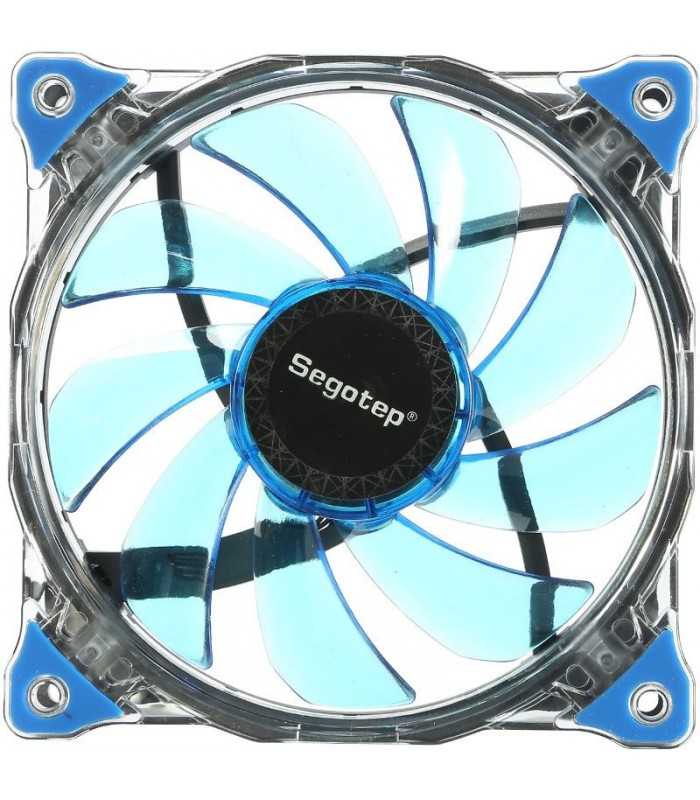 ventilator segotep polar wind 12cm cu iluminare albastra polarwnd bl bulk 3