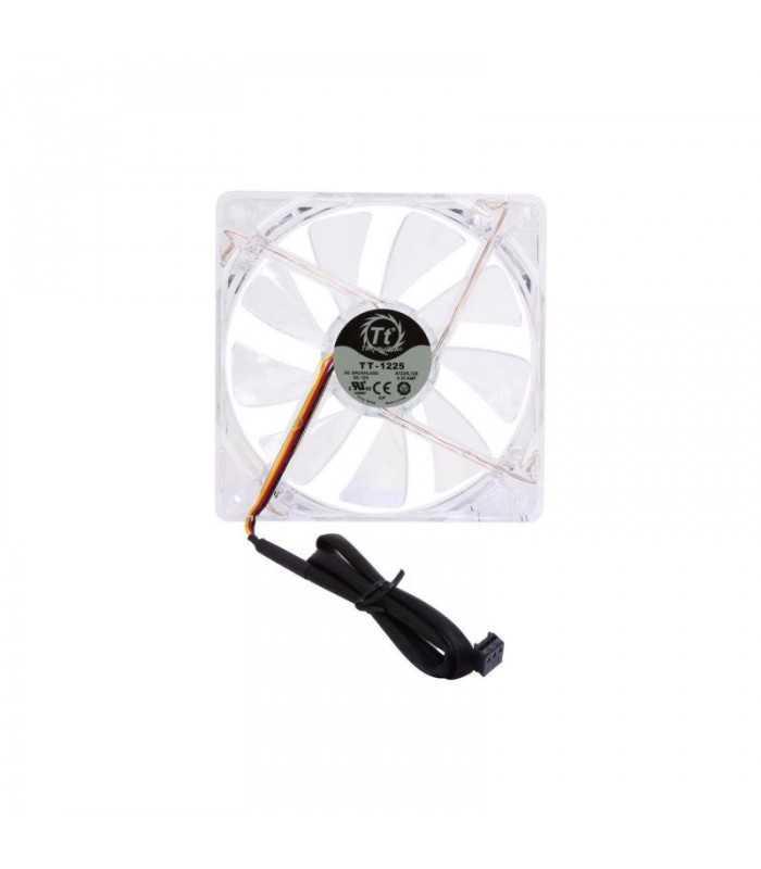 ventilator thermaltake pure 12 led 120mm 1000rpm 40997cfm iluminare rosie 3pini 2