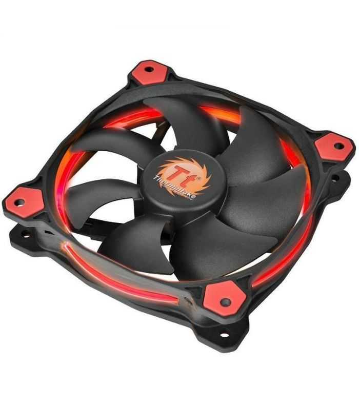 ventilator thermaltake riing 12 high static pressure 120mm iluminare rosie 2