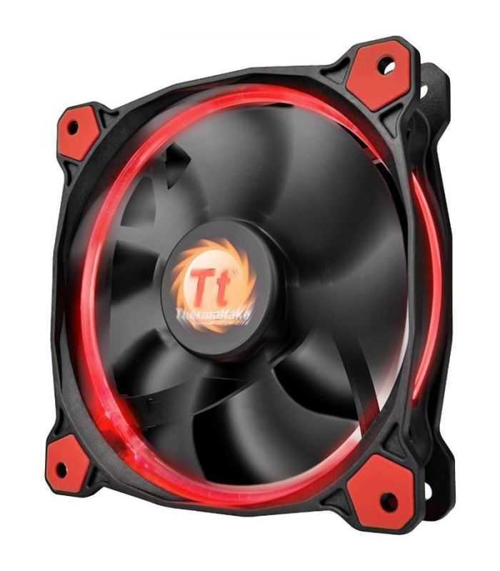 ventilator thermaltake riing 12 high static pressure 120mm iluminare rosie 3