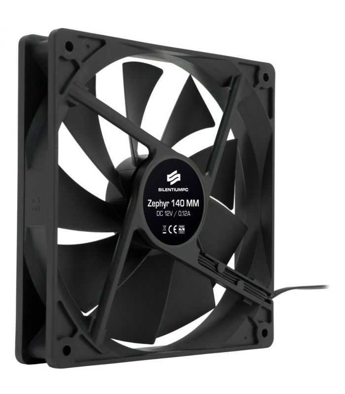 Ventilator Zephyr 140 Spc018 140 X 140 X 25mm 600rpm Silentium Pc