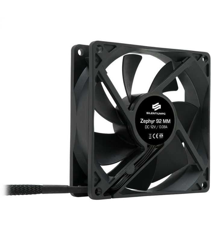 Ventilator Zephyr 92 Spc015 92 X 92 X 25mm 1300rpm Silentium Pc
