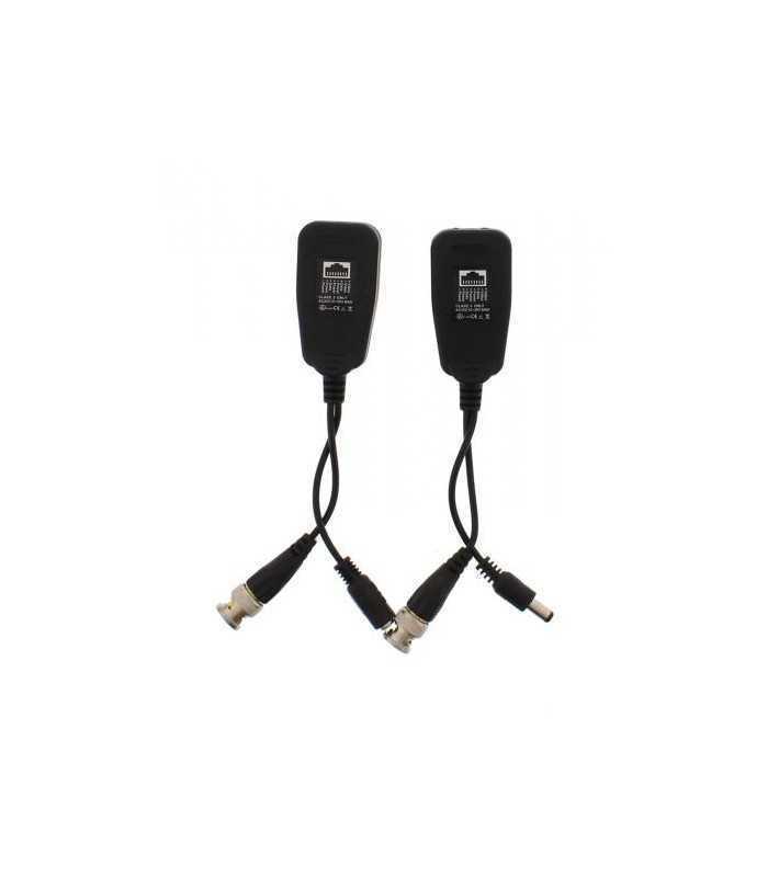 video balun hd pasiv cu alimentare cu mufa rj45 well 1