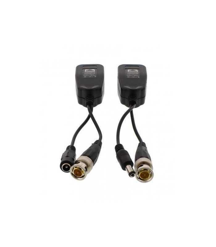 video balun hd pasiv cu alimentare cu mufa rj45 well 2